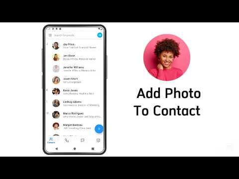 How to add photo to a contact on Infinix android