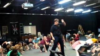 Tuacahn High rehearsing All Shook Up