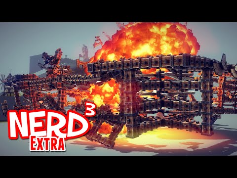 Nerd³ Extra - S.H.I.E.L.D. Helicarrier Prototype - Besiege