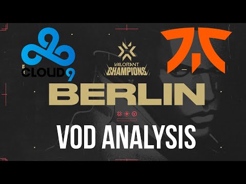 VOD ANALYSIS: GAME 1, 2 & 3 C9 vs FNC VCT - VALORANT CHAMPIONS