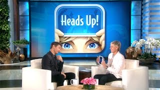 Jeremy Renner Acts It Out for Ellen