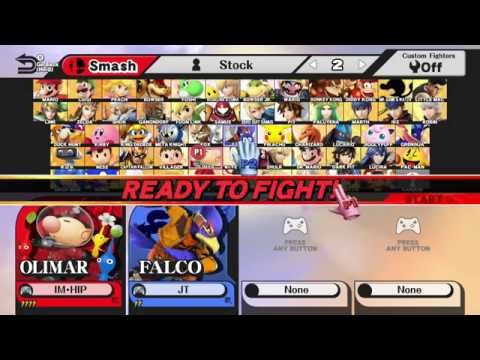 TIE I IMHIP (Olimar/Bayonetta) VS JIN~TEK (Falco) TLOFD WINNERS QUARTERS