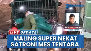 Maling Tak Ada Takutnya, Satroni Mes Tentara di Surabaya Nekat Gondol Motor Trail Kawasaki KLX