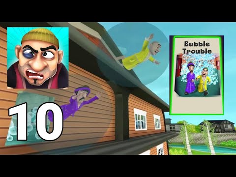 Scary Robber: Home Clash - Bubble Trouble! - Gameplay Walkthrough Part 10 (iOS, Android)