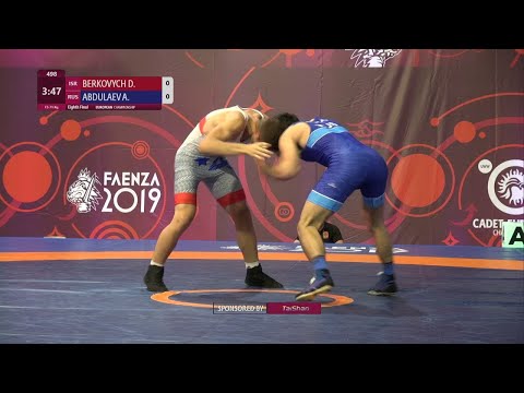 1/8 FS - 71 kg: D. BERKOVYCH (ISR) v. A. ABDULAEV (RUS)