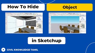 How  to hide object in sketchup #how ow to Isolate objects in #sketchup #tutorial #beginners #tips