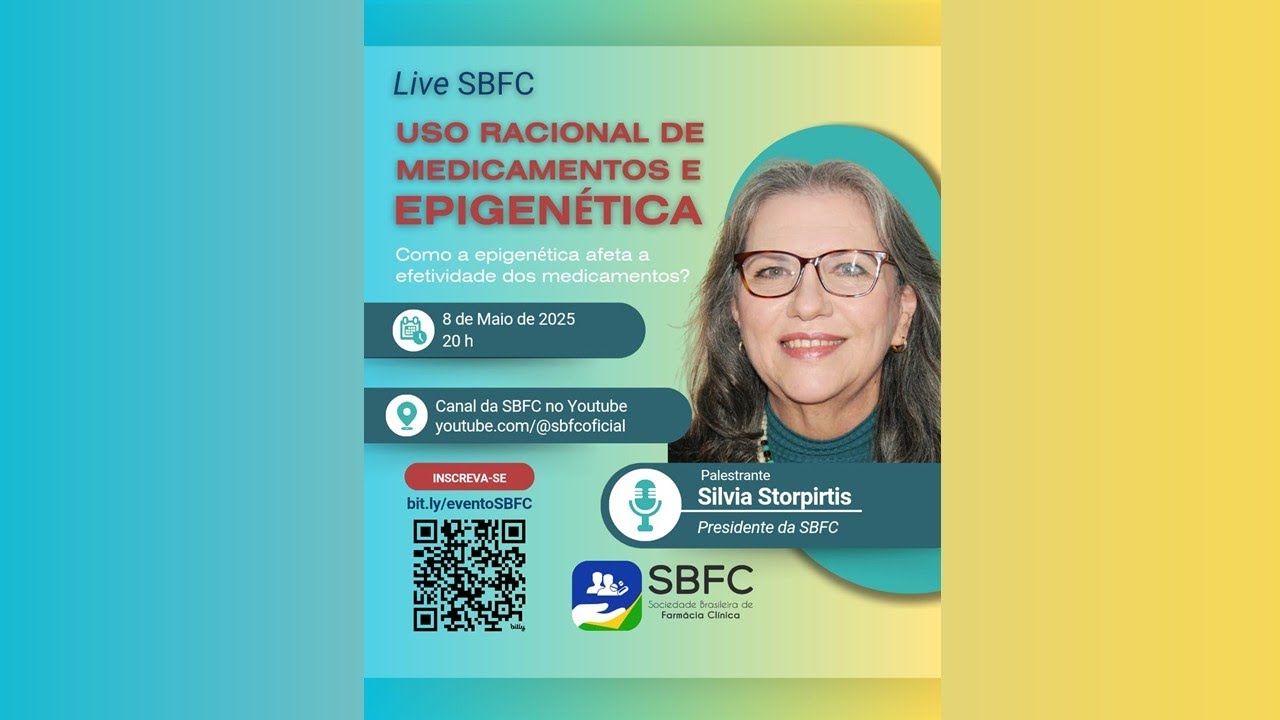 Live SBFC: Uso Racional de Medicamentos e Epigenética