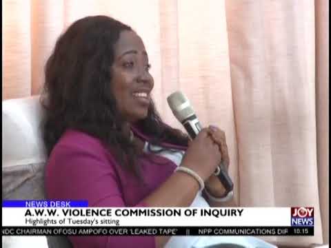 Commission Of Inquiry: Highlights Of Tuesday’s Sitting - News Desk on JoyNews (28-2-19)