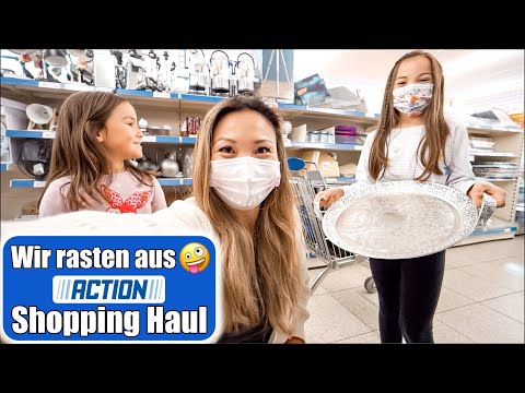 Action Shopping with 2 Kids 🤑 Girls' Day XXL Haul! Christmas Gifts & Toys | Mamiseelen