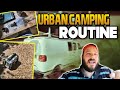 Van Life Urban Camping Evening Routine & Servicing Inverter Generator