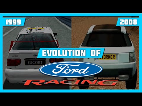EVOLUTION OF FORD RACING GAMES (1999-2008)