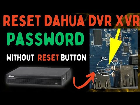 Reset Button Xvr Dvr Default Password Hard Reset Dahua Xvr Xvr Dvr