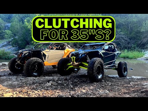 Clutching for 35's? | SXSUSA P Clutch install and MO POWA!!! #canam #sxs #utv
