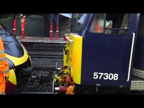 Thunderbirds Are Go !! 57308 to the rescue, Lancaster Sun.10th August 2014