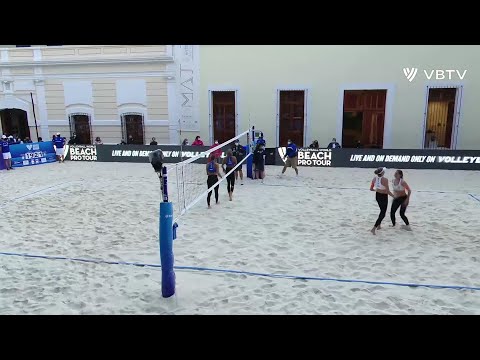 Brandie/Bukovec vs. Schulz/Laboureur - Beach Volleyball - Women - Match Highlights, 16/03/2022