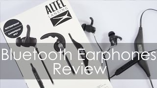 ALTEC Lansing Bluetooth Earphones MZW100 Review
