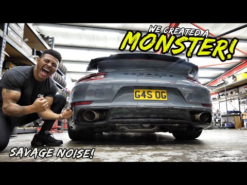 *WARNING* MY 911 TURBO S GETS AN INSANE TITANIUM EXHAUST *LOUD*
