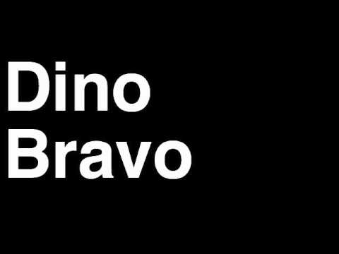 How to Pronounce Dino Bravo WWF WWE Wrestler Wrestling Match Champion Strong Man Shot Dead