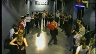 Caminando en clase de tango- Osvaldo Zotto y Alejandra Sabena