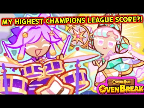 MY HIGHEST SCORE IN CHAMPIONS LEAGUE! (Cookie Run: OvenBreak)