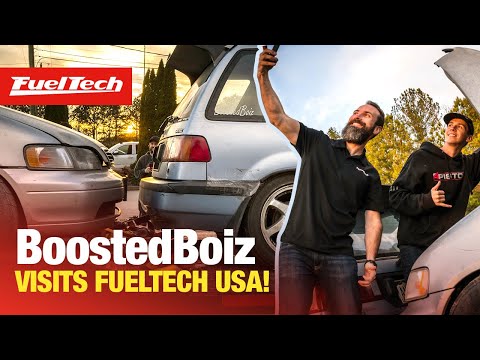 YouTube Sensation BoostedBoiz Kyle Visits FuelTech USA