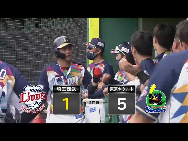 【ファーム】直近9試合で5ホーマー!! ライオンズ・高木がライトへの第10号ソロホームラン!! 2021/8/24 L-S(ファーム)