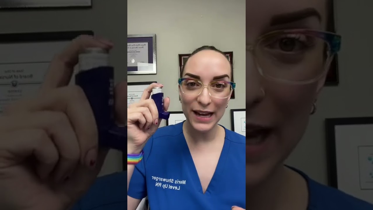 Metered Dose Inhaler Use and Education - Clinical Skills | @LevelUpRN