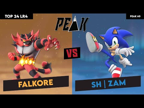 Top 24 LR4 Falkore (Incineroar) vs SH | Zam (Sonic) (Peak 60)