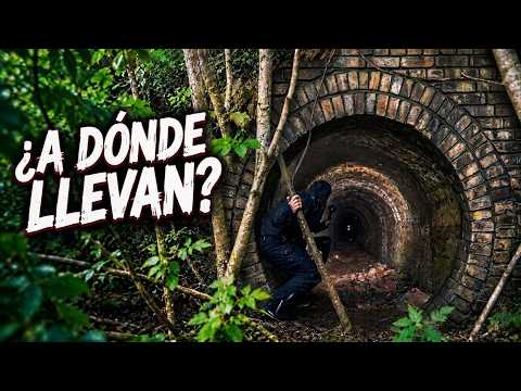ENCONTRAMOS RED DE TUNELES EN CASA ABANDONADA🤯