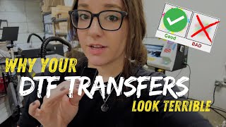 These DTF Transfer Mistakes are Ruining Your Prints (And How to Fix Them!)