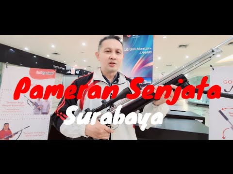 Pameran Senapan Goppul di Mall Surabaya