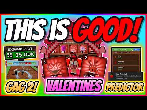 *NEW* VALENTINES EVENT, FREE KITSUNE, SEED PREDICTOR, GAG 2 & MORE! | Grow A Garden