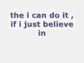 I BELIEVE I CAN FLY-BIANCA RYAN'S (LYRICS)