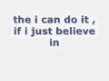 I BELIEVE I CAN FLY-BIANCA RYAN'S (LYRICS ...