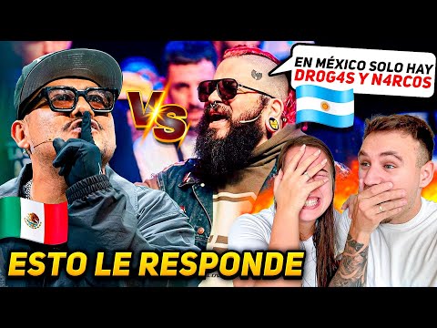 Mexican "Aczino" Humiliates Argentine who insulted Mexico 🇲🇽 **ACZINO vs. Chili Parker reaction**