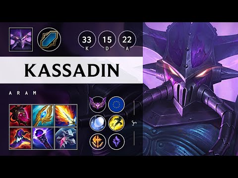 Kassadin ARAM: Quadra Kill, Unstoppable - EUW Master Patch 14.17