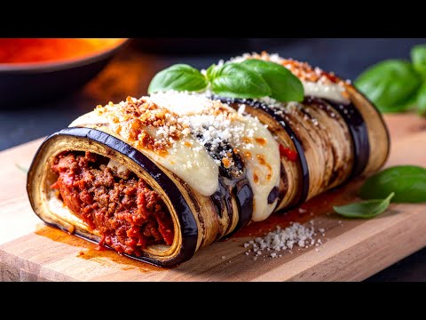 Einfach Familienessen mit Auberginen & Mozzarella - jeder wird das lieben!