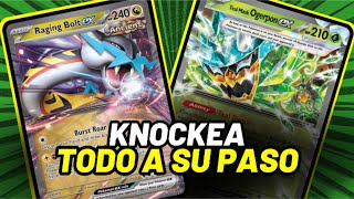 ESTE MAZO NO TIENE PROBLEMAS EN LLEGAR A DAÑOS EN POKEMON TCG | RAGING BOLT EX