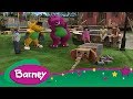 Barney Building With Boxes