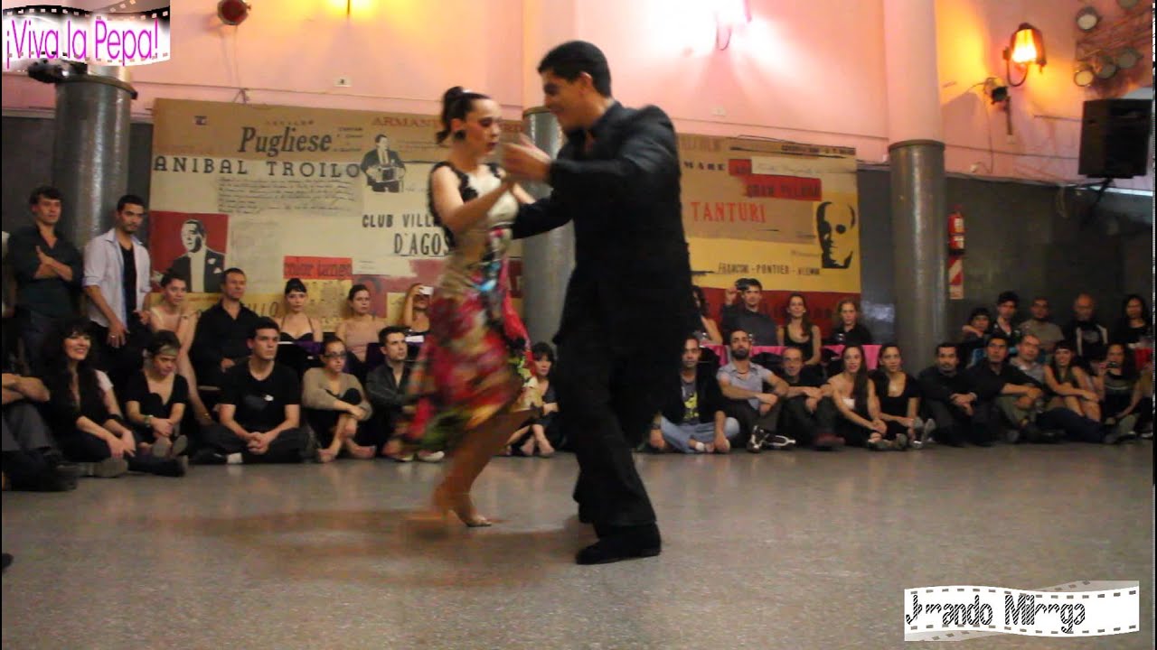 Sabrina y Ruben Veliz en Viva la Pepa Milonga 01/04