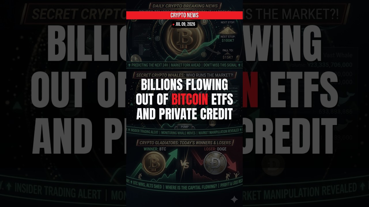 Bitcoin ETF RECORD — Is This The Bottom? (Jul 09, 2026)