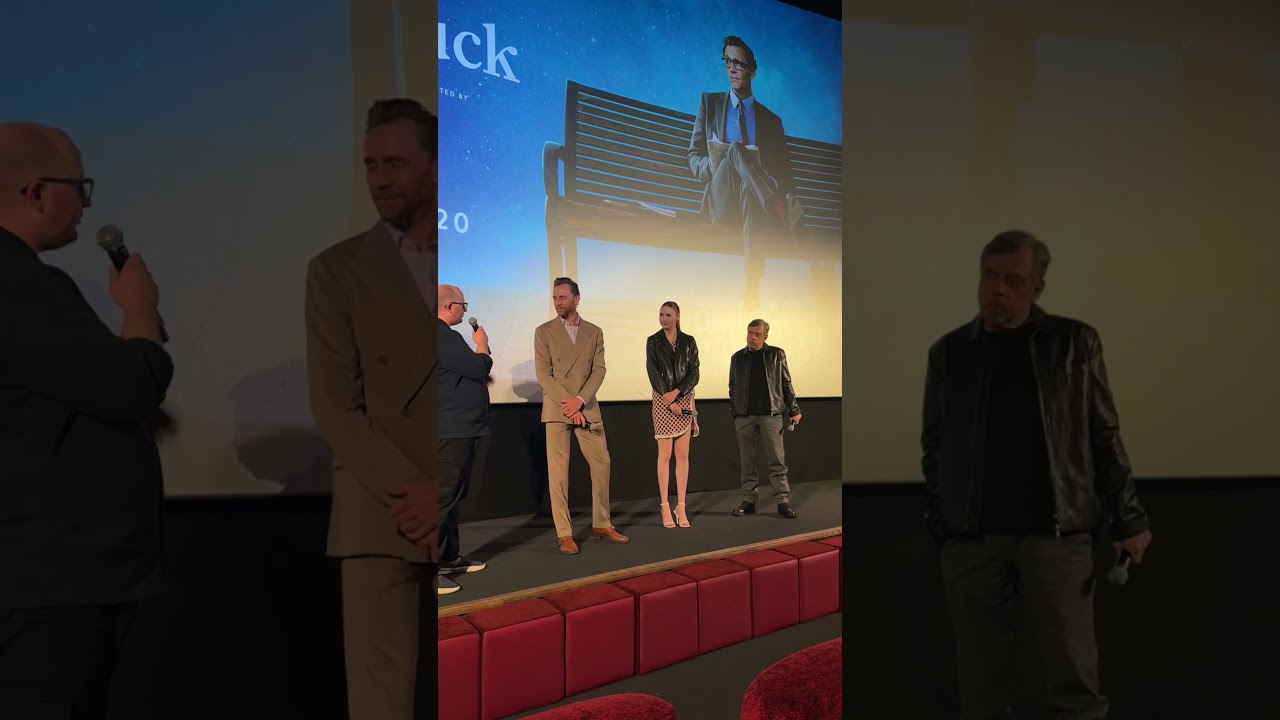 Tom Hiddleston, Karen Gillan and Mark Hamill surprise The Life of Chuck screening