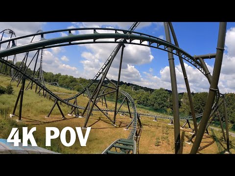 Kondaa Front Row POV Walibi Belgium Intamin Mega Coaster