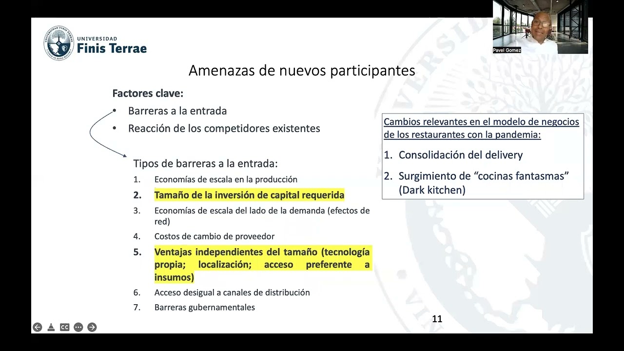 Clase-Aplicación de las 5 Fuerzas de Porter