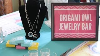 Origami Owl Jewelry Bar Training | Party Tutorial