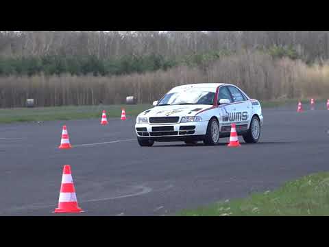 K. Wojnowski (S4) - 1. Runda Autoslalom Grand Prix (Makowice 25.04.2021)