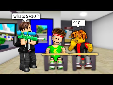 MY WEIRD SCHOOL 2: EXAM DAY 🏫 (ROBLOX Brookhaven 🏡RP - FUNNY MOMENTS)