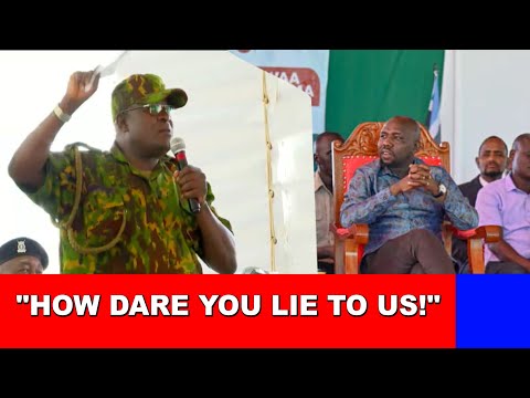 Listen to what this fearless Kisii OCS told CS Murkomen face to face in Kisii🔥