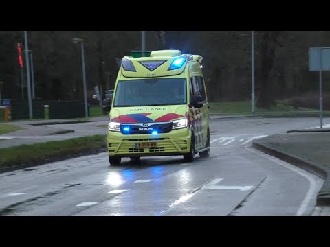 A1 03-136 Otaris TGE Ambulance Emmen met spoed naar een medisch incident in Emmen!