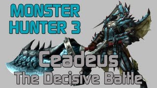 preview picture of video '[MH3U] Monster Hunter 3 Ultimate - Low Rank Ceadeus - The Decisive Battle, Save Moga Village'